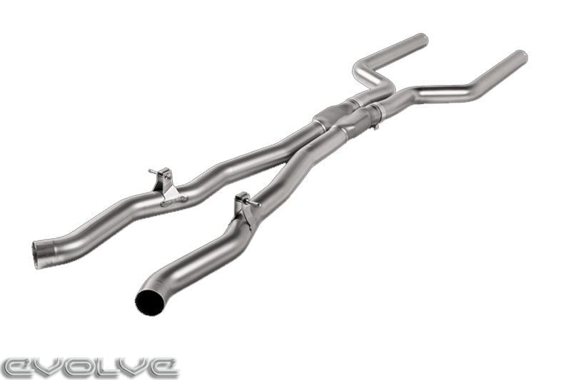 Akrapovic Evolution Link Pipes (Titanium) - BMW F90 M5 | M5 Competition (GPF) - Evolve Automotive